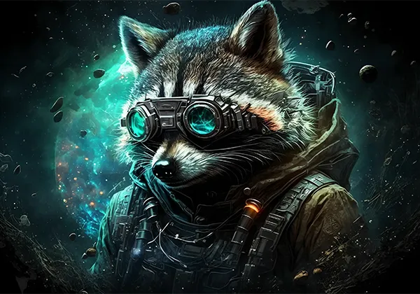 Енот-нелегал переплыл океан и попал на гродненскую таможню